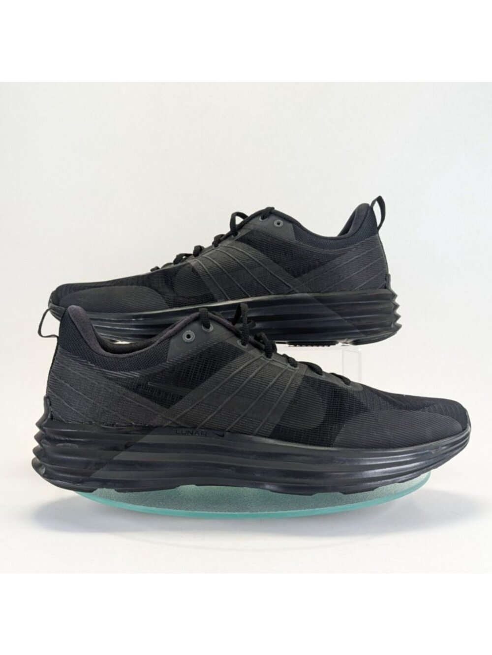 Nike Lunar Roam Sneakers Mens 14 Dark Smoke Grey Black Shoes DV2440-002